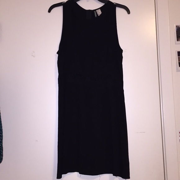 Black H&M DIVIDED dress | Size 12 - Picture 1 of 5